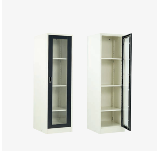 ตู้โชว์บานเปิดกระจกขนาด 60 ซม. (สูง) SCGL04 Elegant w60 x d46 x h183 cm